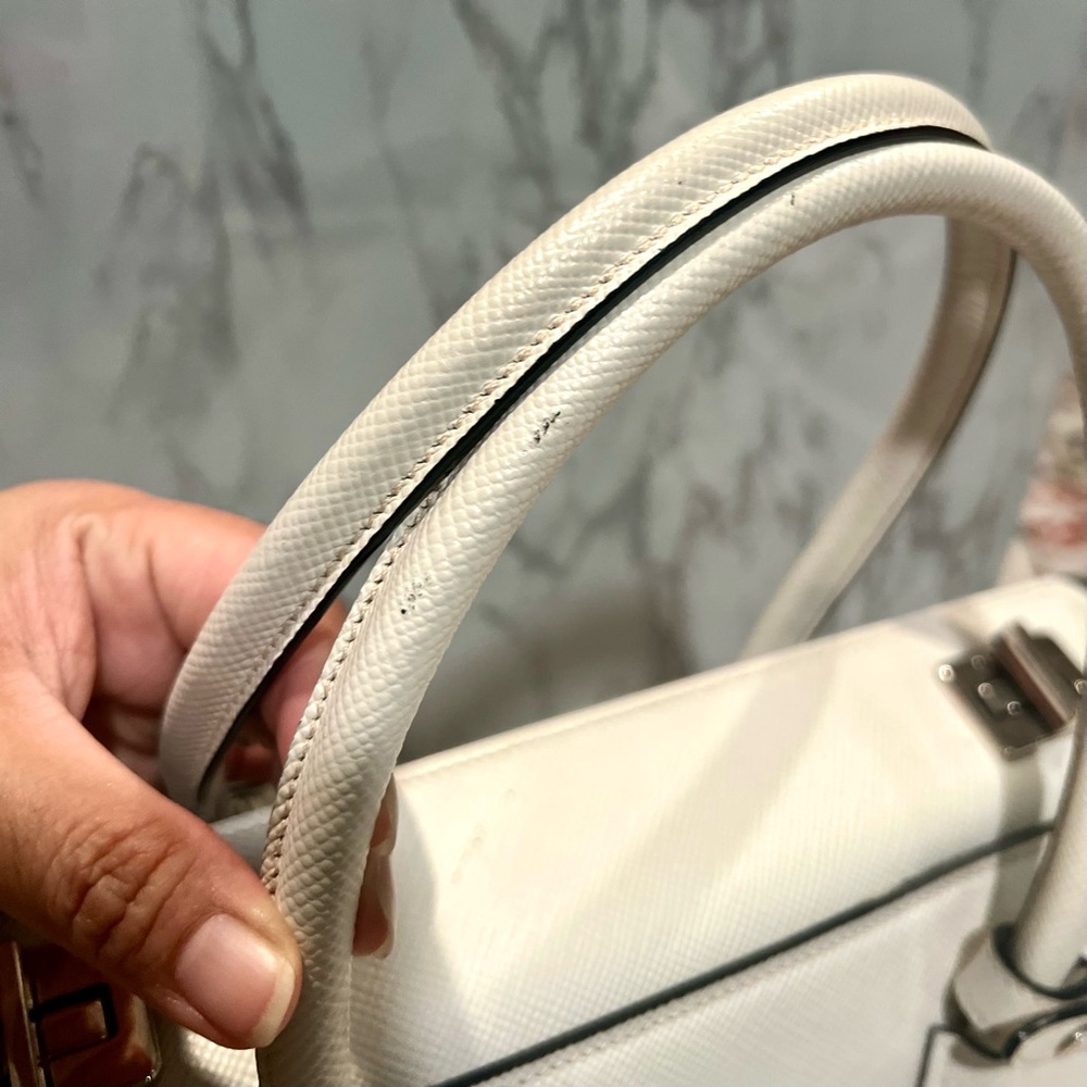 Prada Saffiano Leather Satchel - Picture 6 of 16
